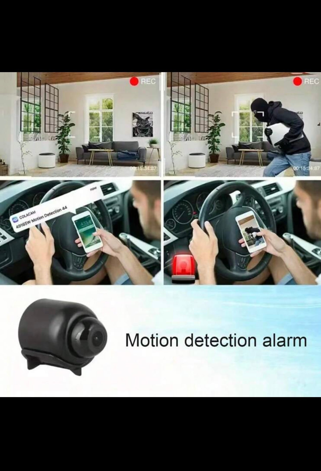 1/2pcs Mini Smart HD Camera,