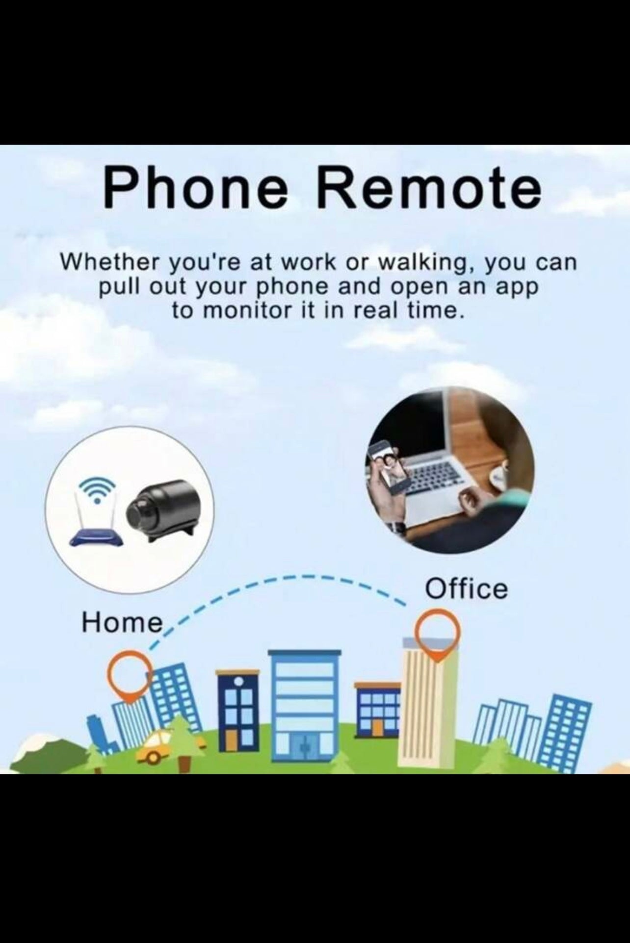 1/2pcs Mini Smart HD Camera,