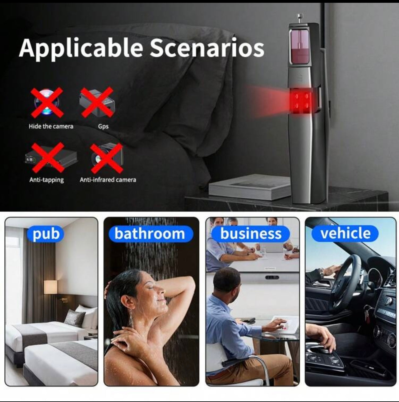 Hidden Camera Detector Anti-Spy