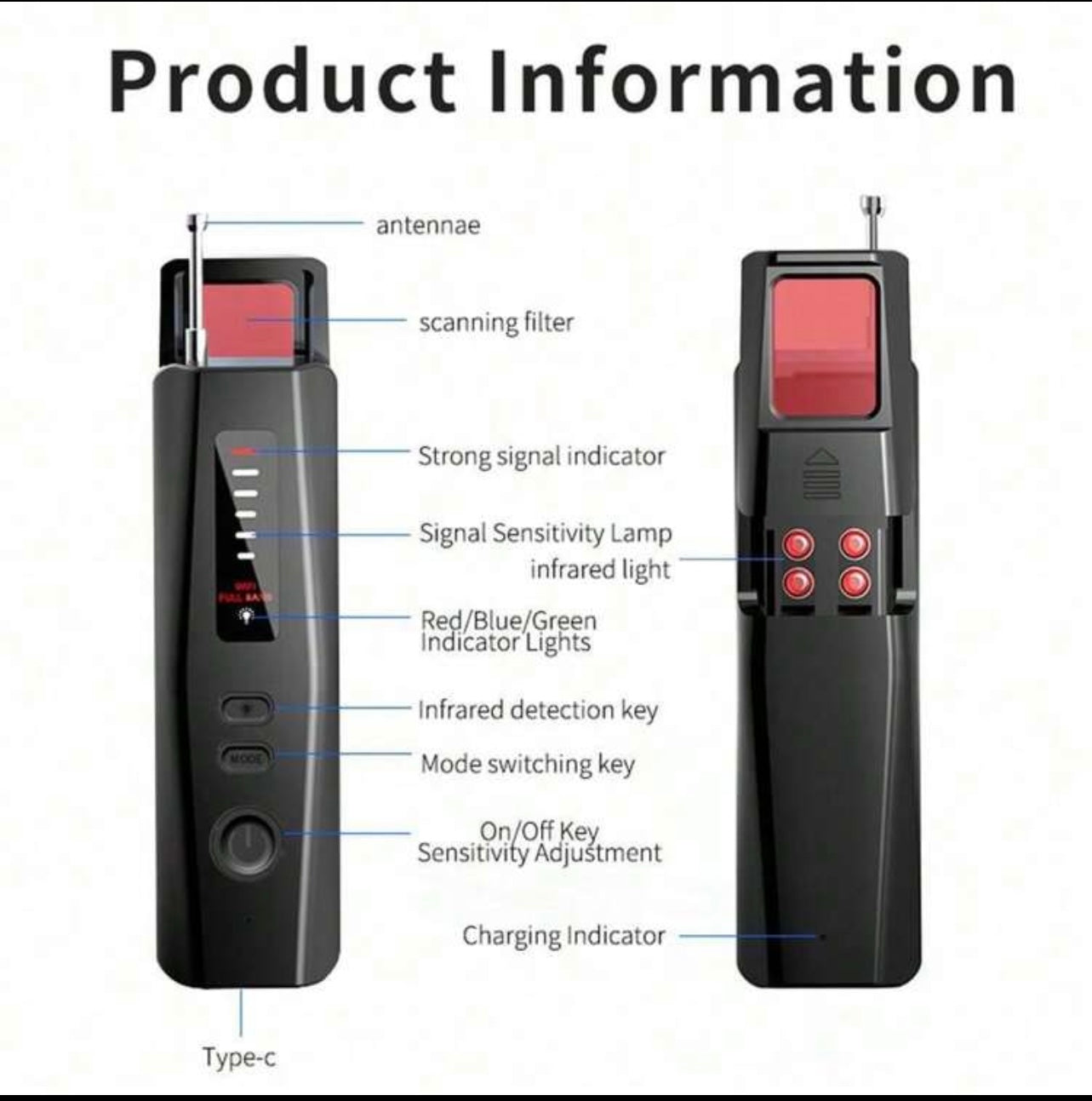 Hidden Camera Detector Anti-Spy
