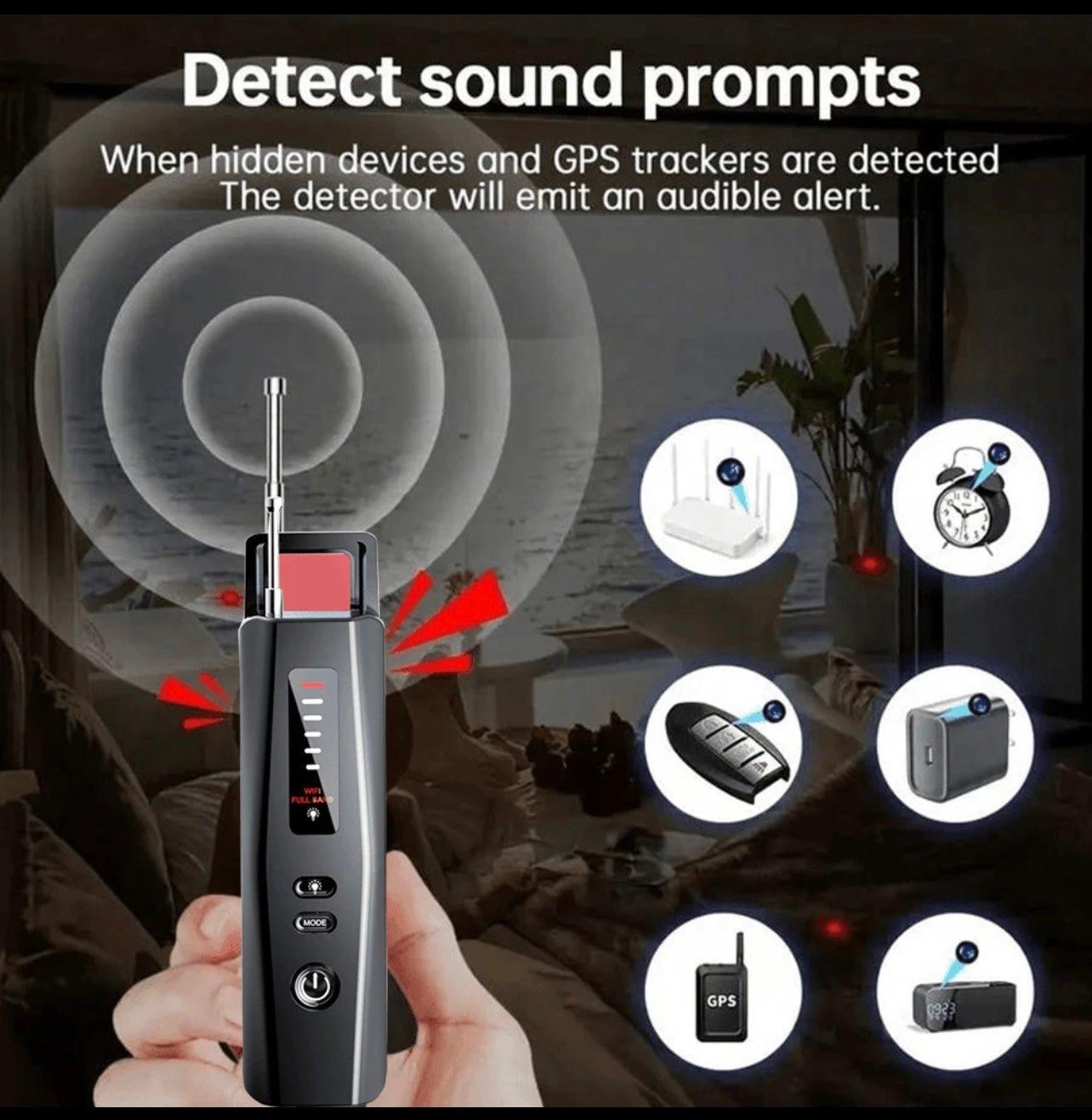 Hidden Camera Detector Anti-Spy