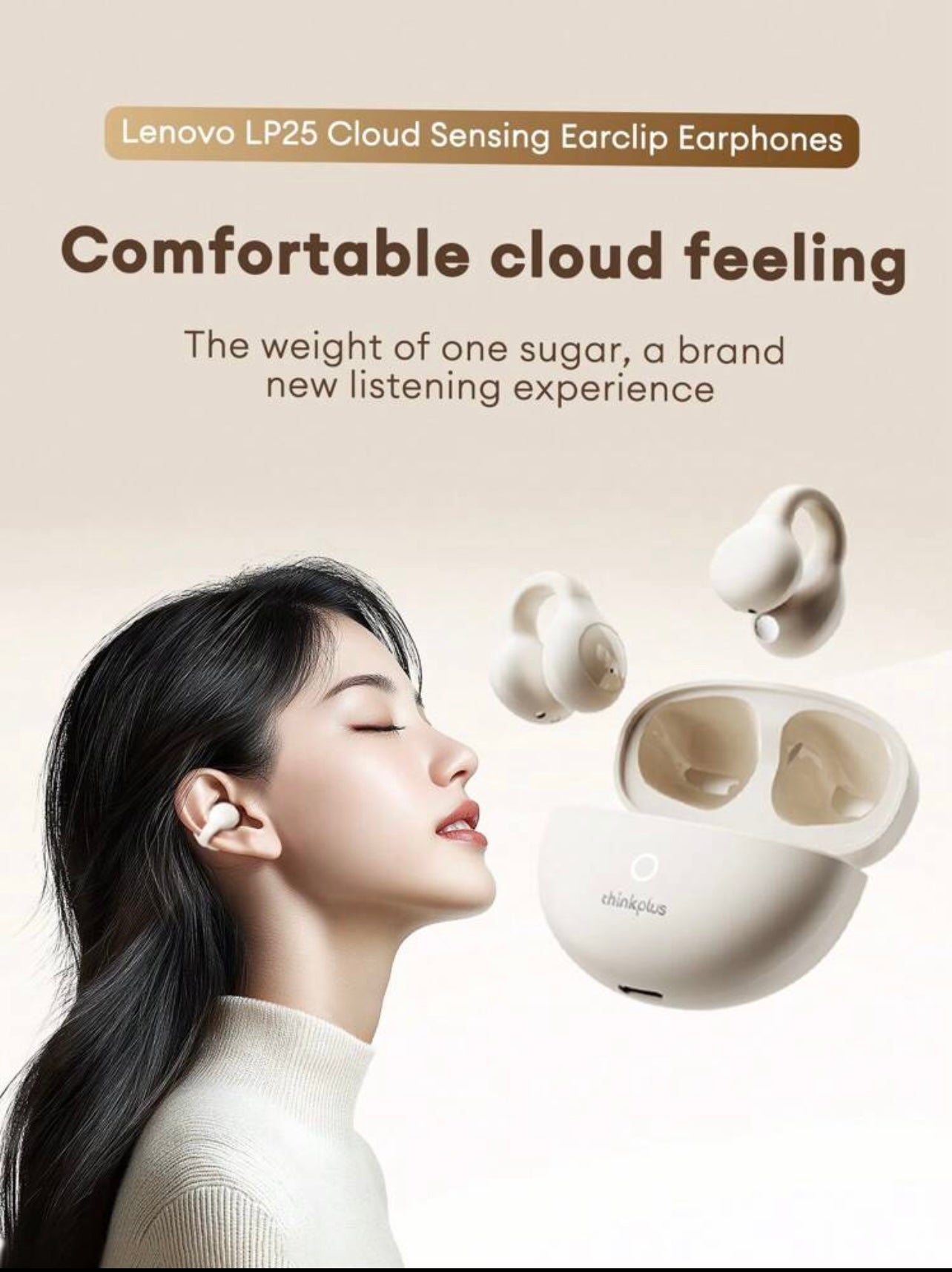 Lenovo LP25 Bluetooth Earphones,