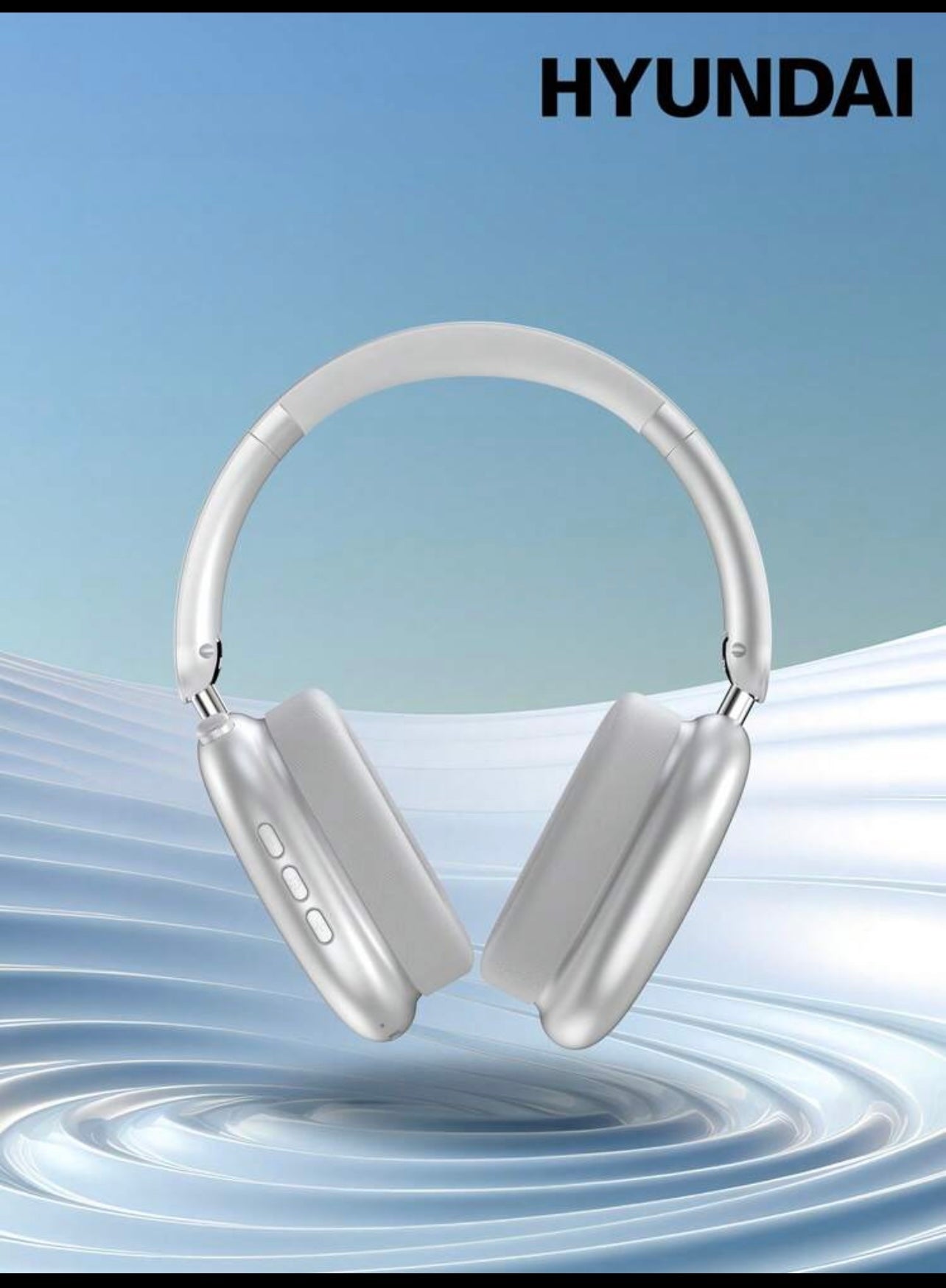 HYUNDAI MusPods-Max Bluetooth Headphones With ENC Noise-Proof,
