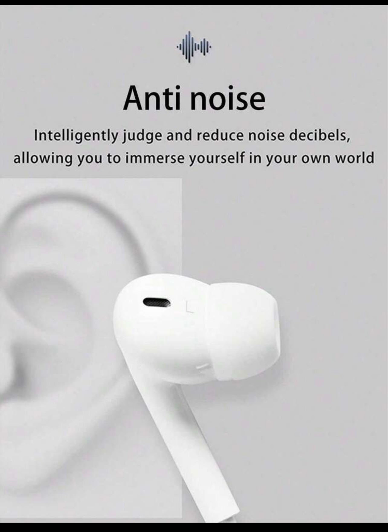 Soft Silicone In-Ear Wired Headphones With Lightning Connector, Suitable For IPhone 7 And Above