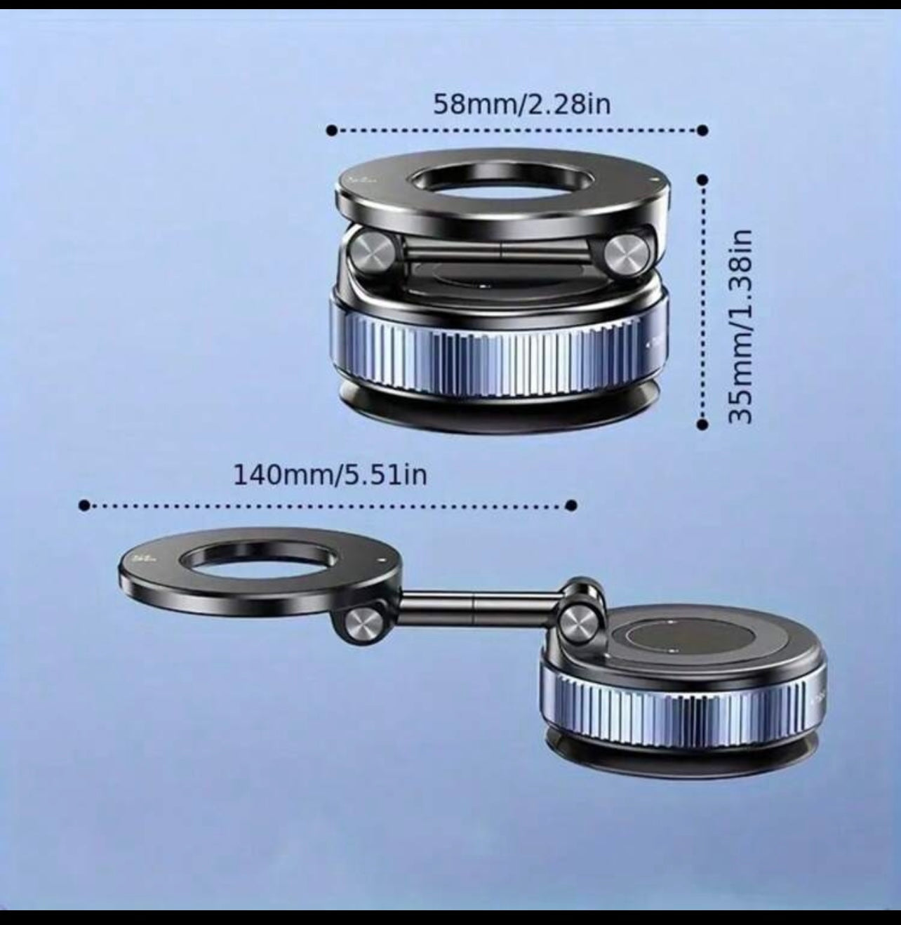 360° Rotating Magnetic Phone Stand