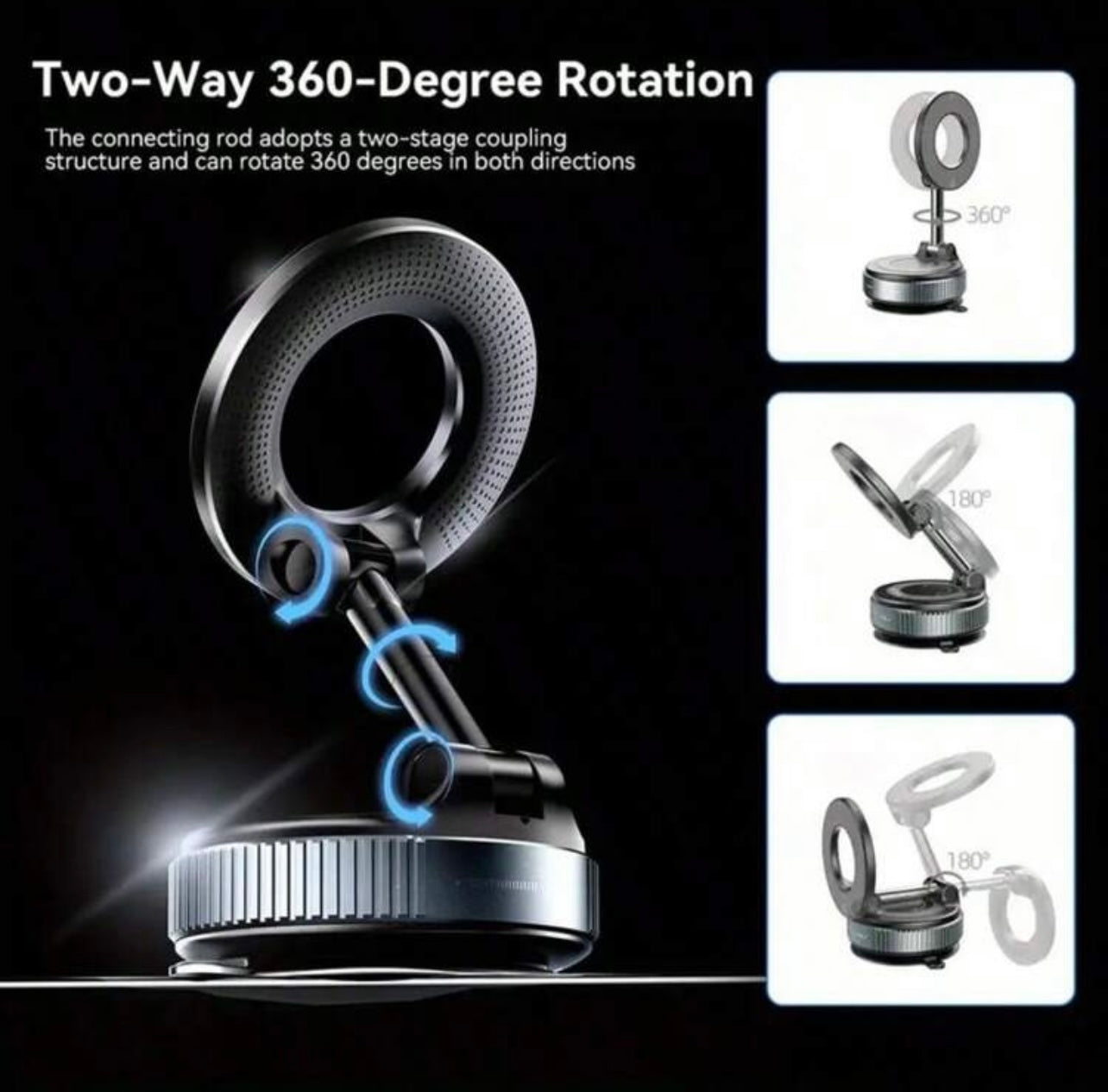 360° Rotating Magnetic Phone Stand