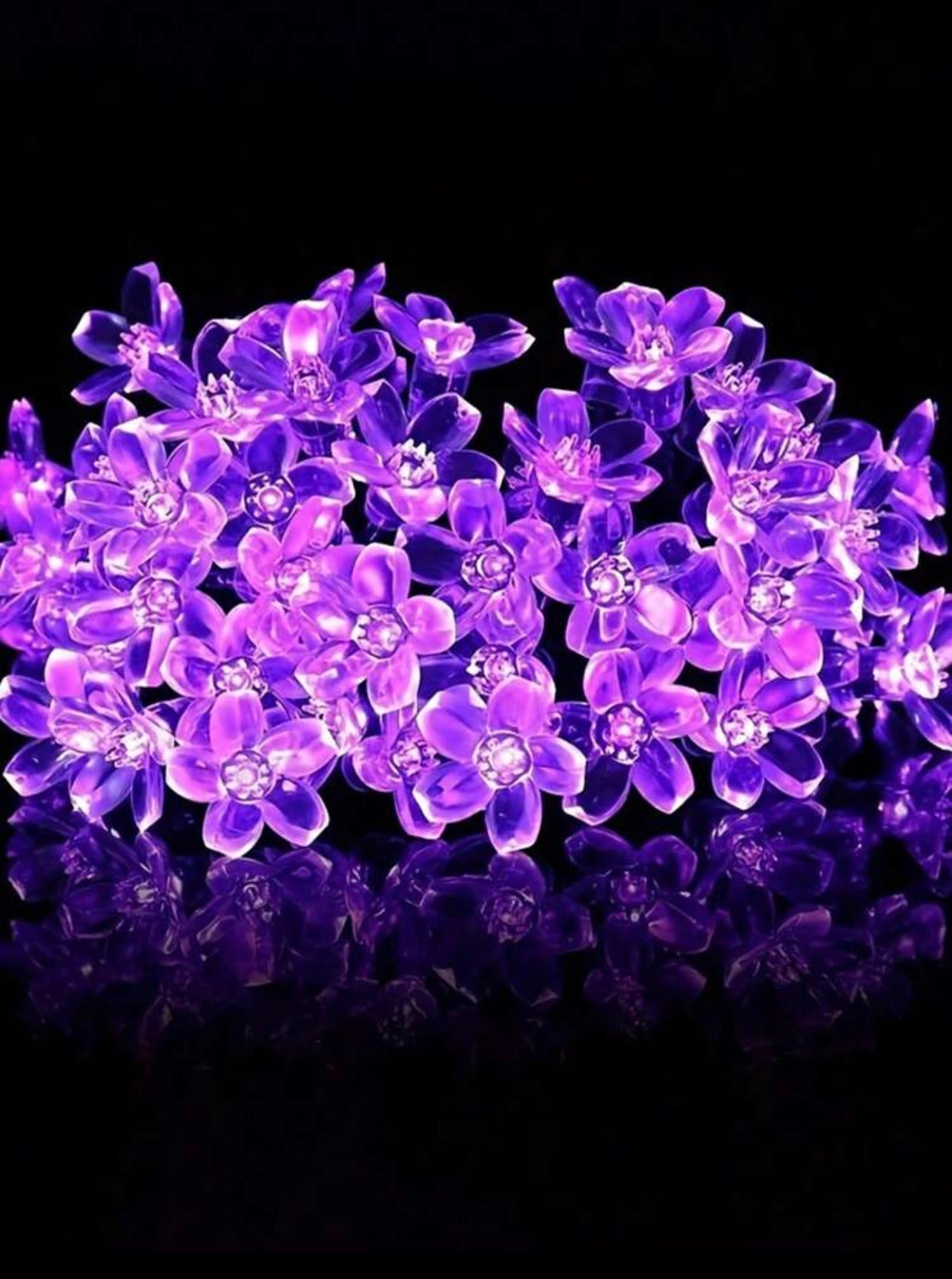 1pc Solar Flower String Light, Fairy Led Light,