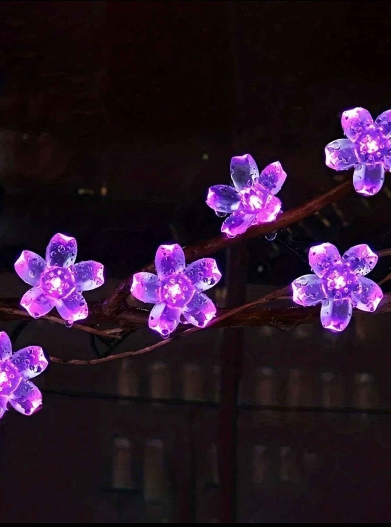 1pc Solar Flower String Light, Fairy Led Light,