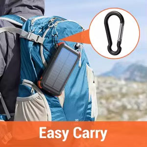 G. Portable Solar Charger & Emergency Power