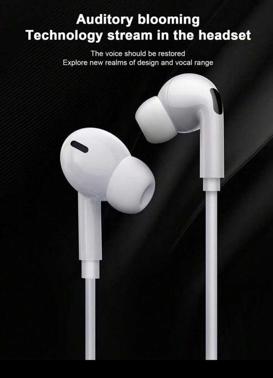 Soft Silicone In-Ear Wired Headphones With Lightning Connector, Suitable For IPhone 7 And Above