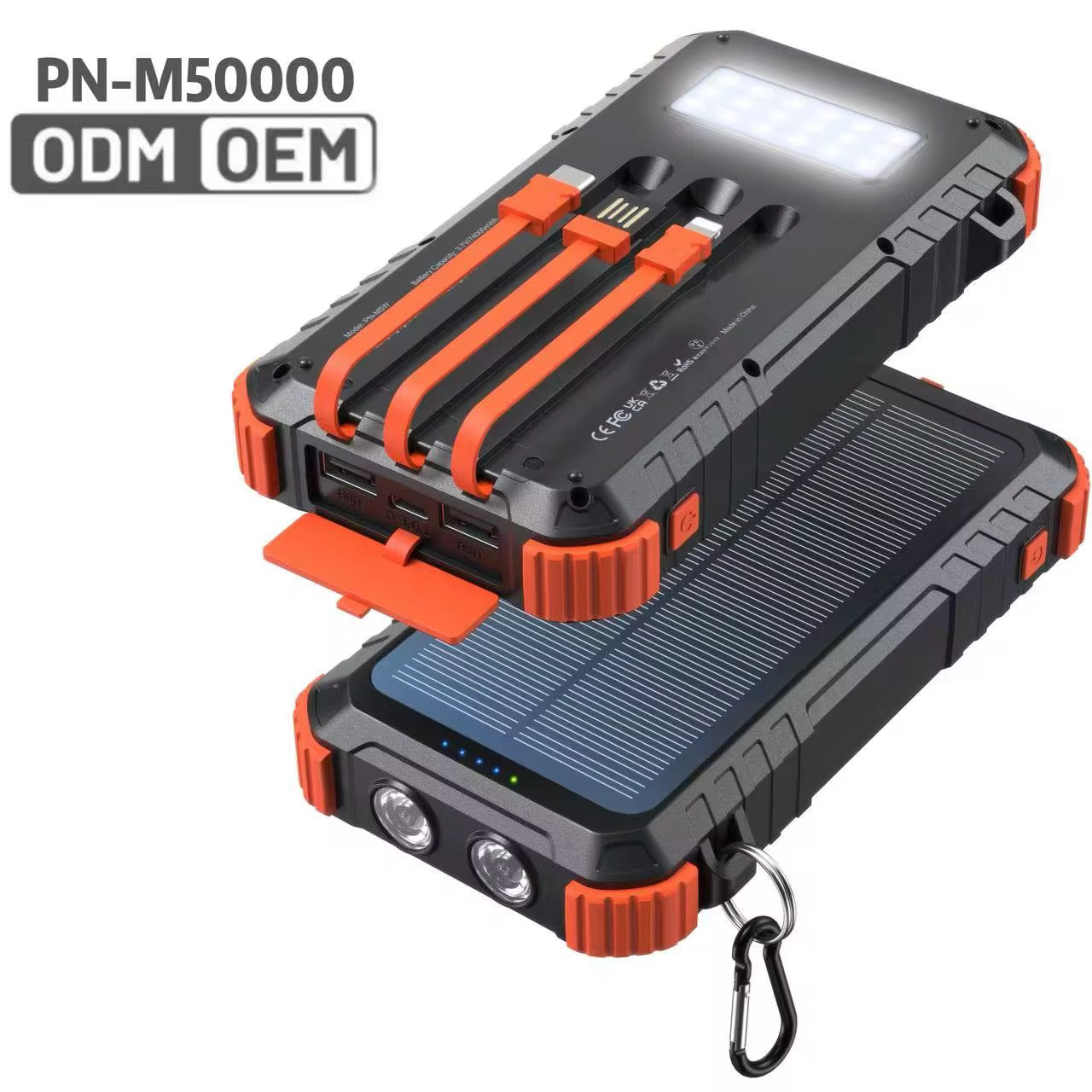 G. Portable Solar Charger & Emergency Power
