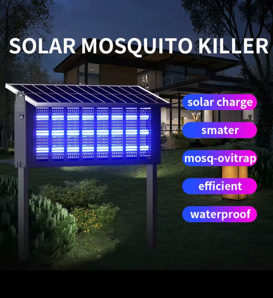 Solar Mosquito killer lamp with waterproof for Outdoor Big size