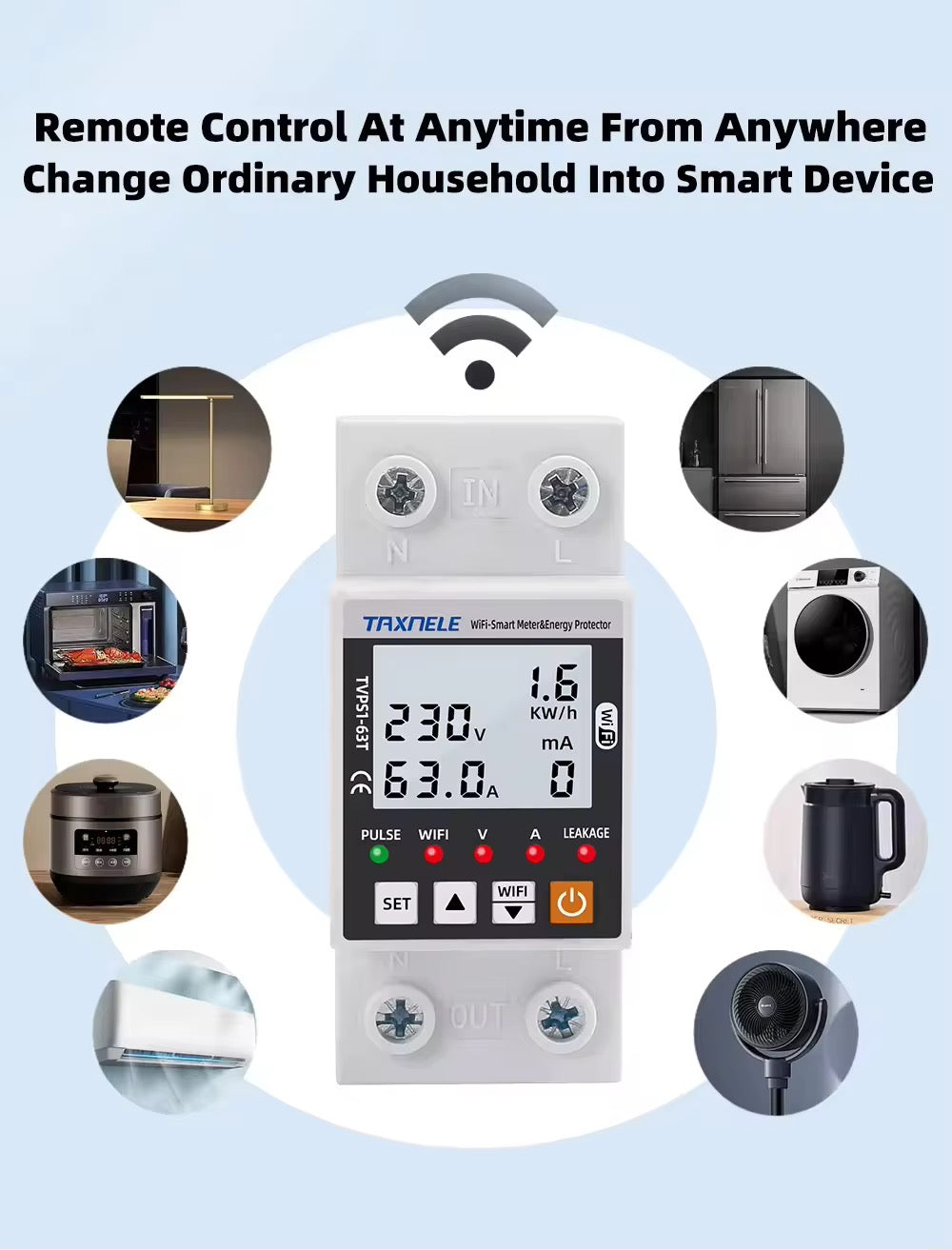 E. Smart Home Energy & Monitoring Solutions – Control & Save